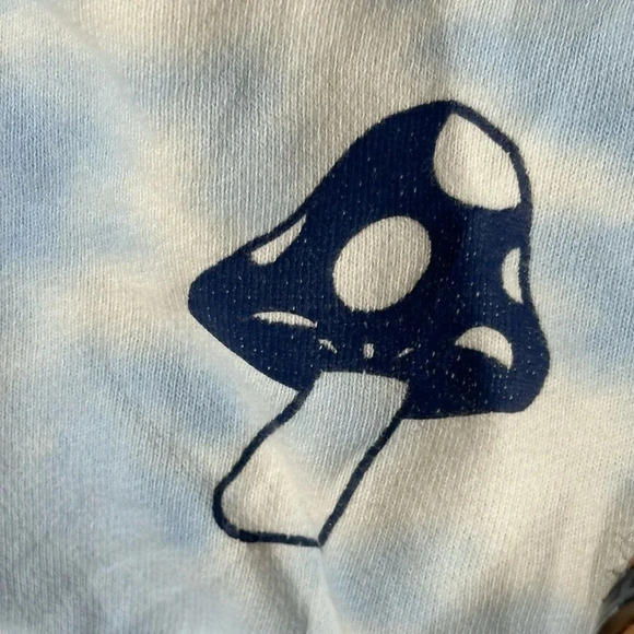 VANS Off The Wall Graphic Hoodie Men's Small Tie Dye Pullover Multicolor Floral - Picture 3 of 6